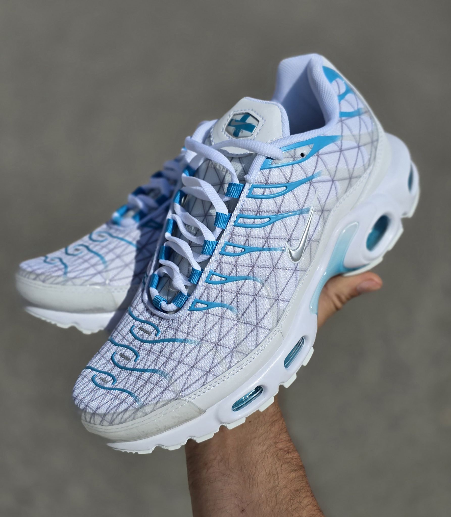 Nike TN Blanca y Azul